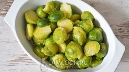 брюссельская капуста запеченная в духовке