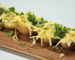 Фаршированный картофель