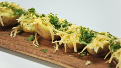 фаршированный картофель