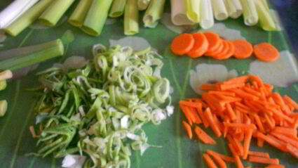 фаршированный лук-порей