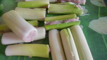 фаршированный лук-порей