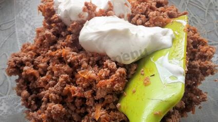 фаршированный сладкий перец без риса