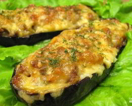 Фаршированные баклажаны
