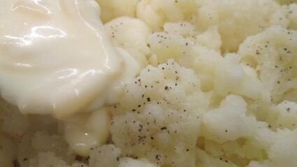 гратен из цветной капусты и картофеля