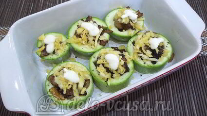 кабачки фаршированные мясом