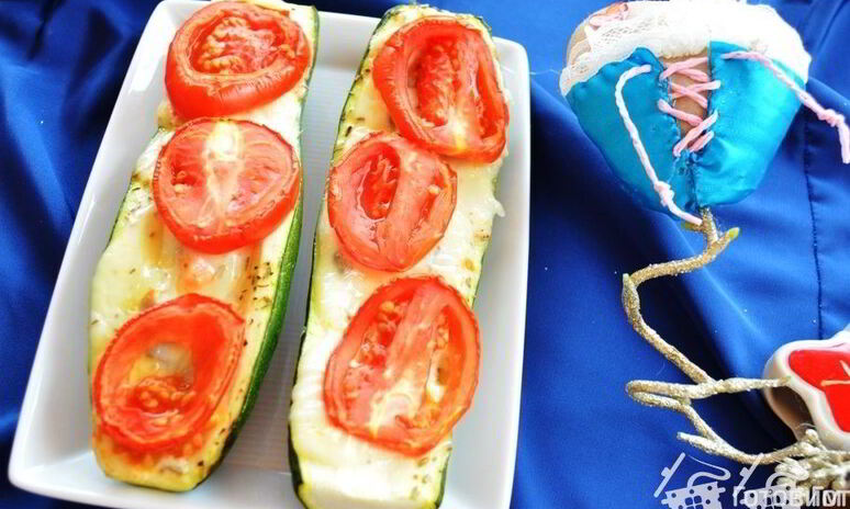 Рецепт кабачки под моцареллой талия