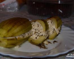 Кабачки с творогом