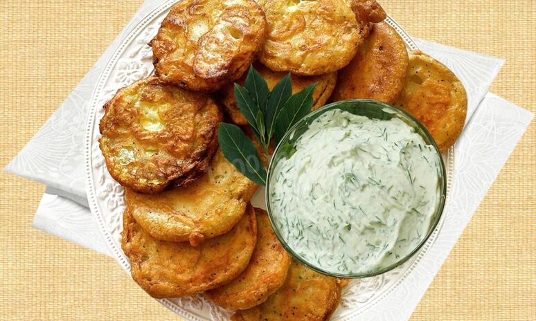 Рецепт кабачки в кляре в духовке