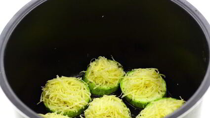 кабачки запеченные с сыром в мультиварке