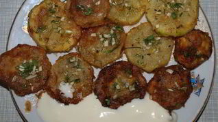 Кабачки жареные