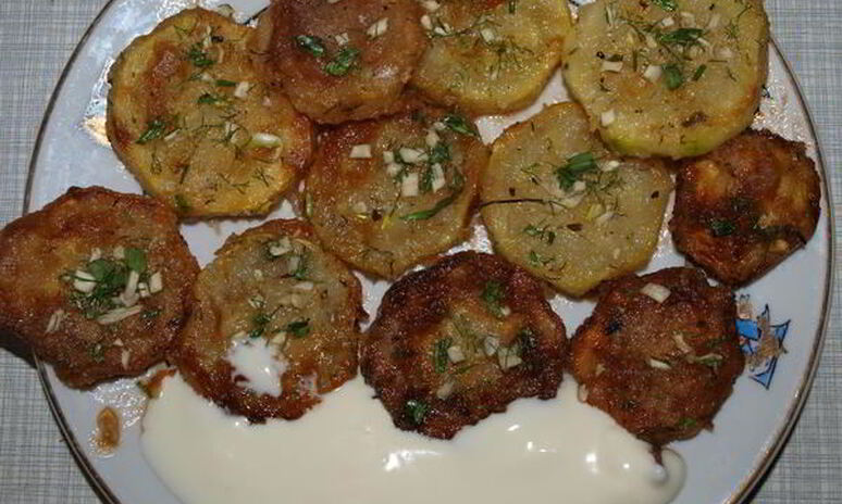 Рецепт кабачки жареные