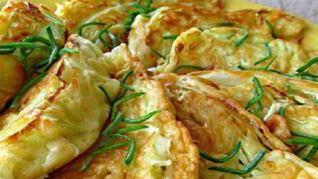 Капуста с сырной начинкой