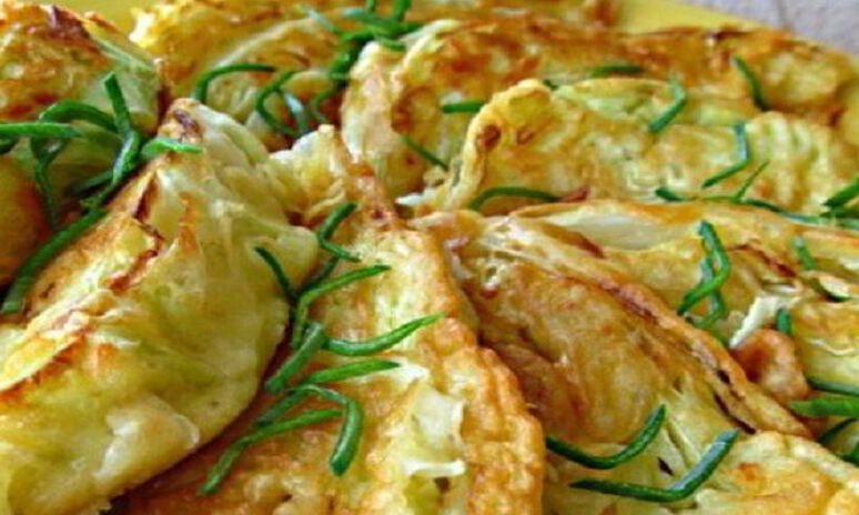 Рецепт капуста с сырной начинкой