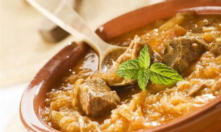 Рецепт капуста, тушенная с мясом