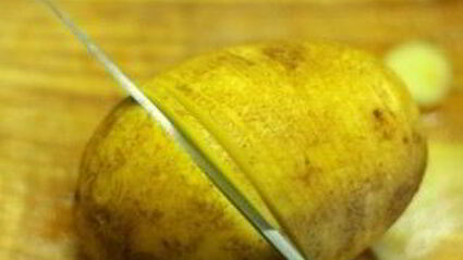 картофель запеченный гармошка