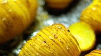 картофель запеченный гармошка