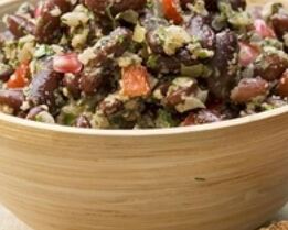 Лобио из красной фасоли