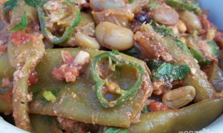 Рецепт лобио из зеленой фасоли по-грузински