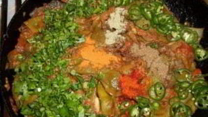 лобио из зеленой фасоли по-грузински