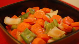 Морковь под маринадом