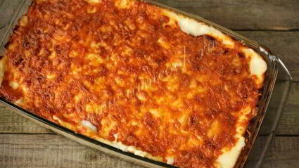 мусака по-гречески с баклажанами