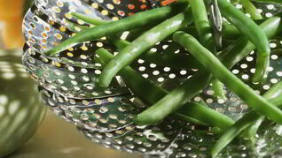 Стручковая фасоль на пару