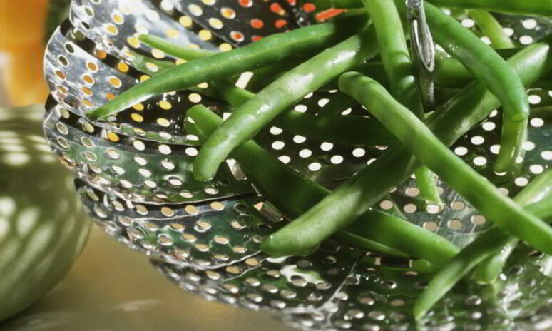 Рецепт стручковая фасоль на пару