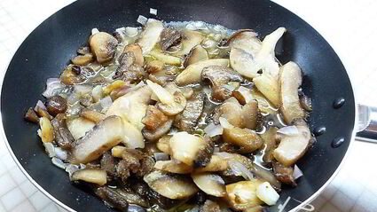 цветная капуста с курицей и грибами в духовке