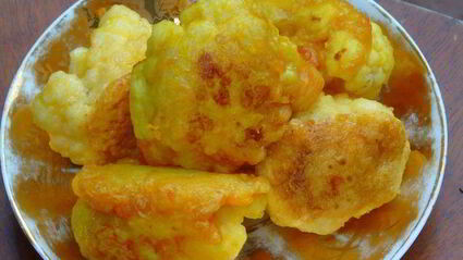 цветная капуста в пряном кляре