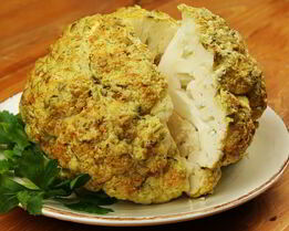 Цветная капуста, запеченная в духовке