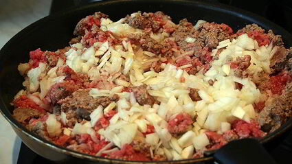 тушеная капуста под соусом