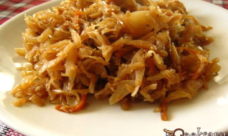 Рецепт тушеная капуста