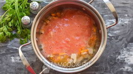 тушеная картошка