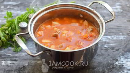 тушеная картошка