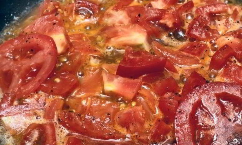 Рецепт тушеные томаты