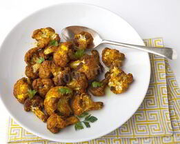 Замороженная цветная капуста в духовке