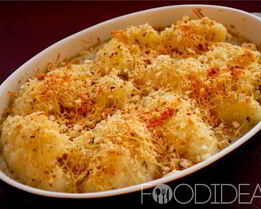 Запеченная цветная капуста с сыром