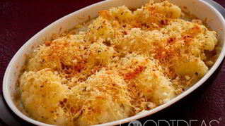 Запеченная цветная капуста с сыром