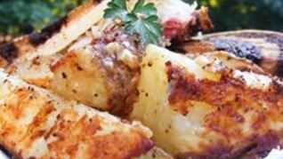 Запеченный картофель с травами