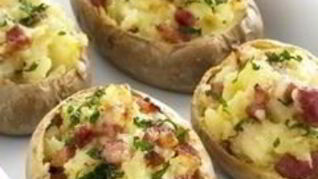 Запеченный молодой картофель