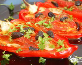 Запеченный перец по-итальянски