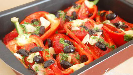 запеченный перец по-итальянски