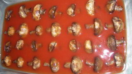 запеченные овощи в томатном желе