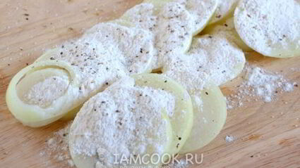 жареные цуккини с йогуртовым соусом