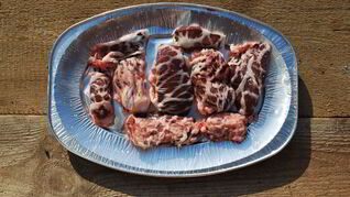 Баранья печень на гриле