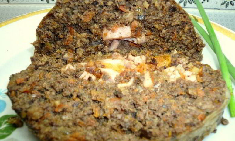 Рецепт фаршированный печеночный рулет