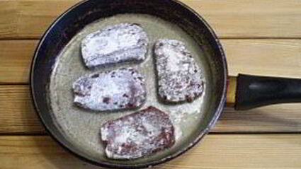 говяжья печень жареная