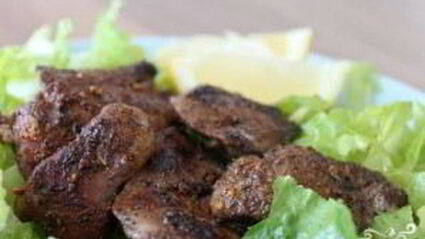 куриная печень на сковороде