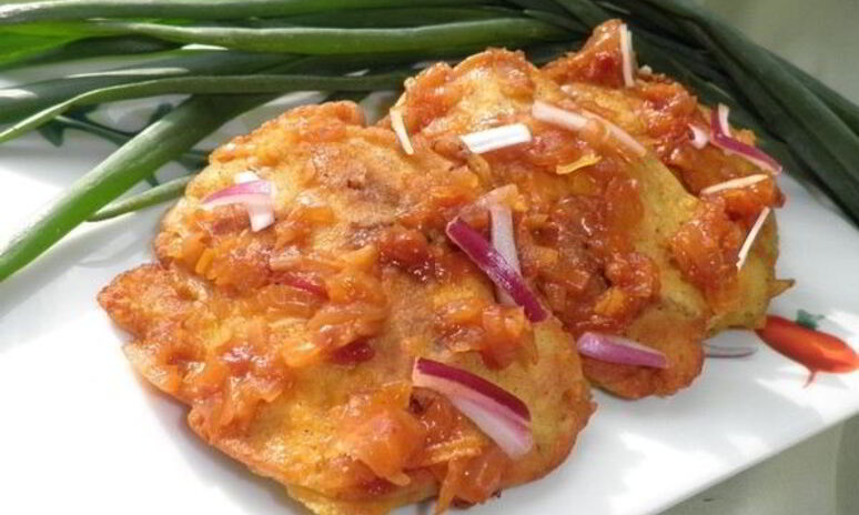 Рецепт куриная печень с манго