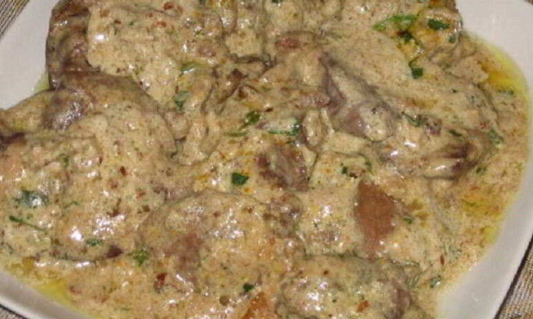 Рецепт куриная печень в соусе